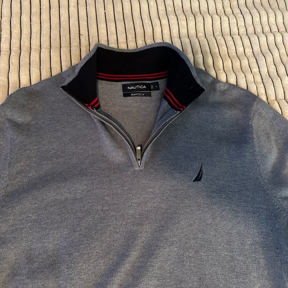 Nautica Men’s Large Quarter Zip - Picture 2 of 3